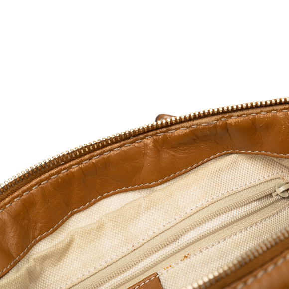 Pre-Loved Gucci Diamante Canvas Sukey Satchel - Picture 9 of 10